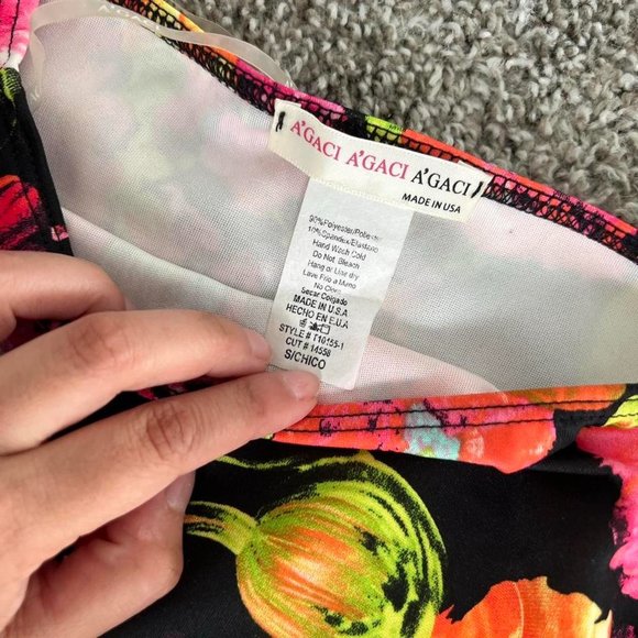 Floral Bodysuit Off Shoulder - Picture 4 of 4